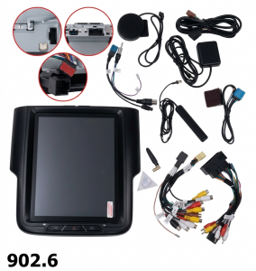 PANTALLA PARA DODGE RAM/09-18/TIPO TESLA/WIFI
