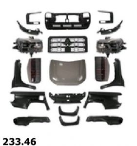 Body kit para MITSUBISHI TRITON  2019D/CAB  TRANSFORMA a TRITON  LIMITED 2024