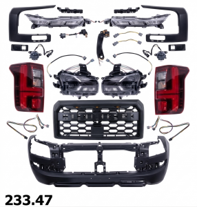 BODY KIT MITSUBISHI TRITON WORK2024 D/CAB  TRANSFORMA A TRITON  LIMITED 2024