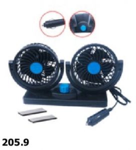 VENTILADOR DE 5 ASPAS DOBLEC/CLIP 360°