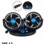 VENTILADOR DE 5 ASPAS DOBLEC/SWITCH base ovalada