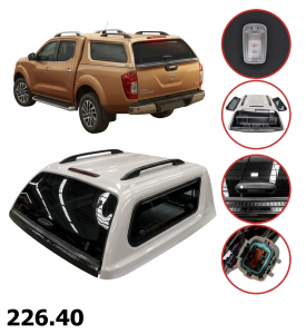 CASETA PARA NISSAN FRONTIER NP300D/CAB MAX TOP 2019-2020